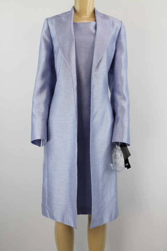 Le Suit women dress suit Pastel Intentions long jacket dress satin